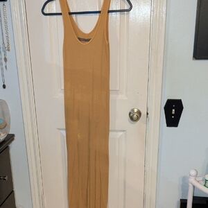 Enya Costa Mustard Dress